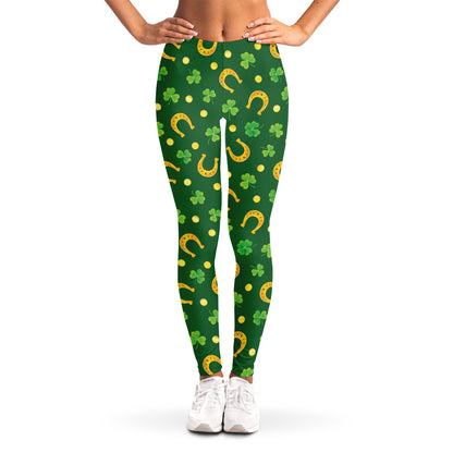 Irish Saint Patrick's Day Pattern Print Women's Leggings