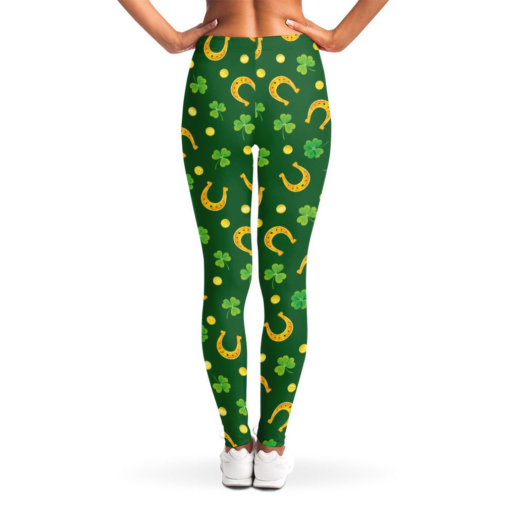 Irish Saint Patrick's Day Pattern Print Women's Leggings