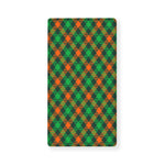 Irish Saint Patrick's Day Plaid Print Baby Crib Sheet