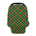 Irish Saint Patrick's Day Plaid Print Baby Seat Cover