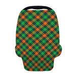Irish Saint Patrick's Day Plaid Print Baby Seat Cover