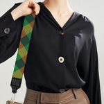 Irish Saint Patrick's Day Plaid Print Bag Strap