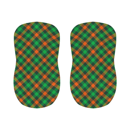 Irish Saint Patrick's Day Plaid Print Bar Stool Covers