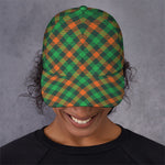 Irish Saint Patrick's Day Plaid Print Baseball Cap