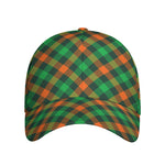 Irish Saint Patrick's Day Plaid Print Baseball Cap