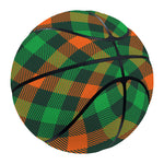 Irish Saint Patrick's Day Plaid Print Basketball