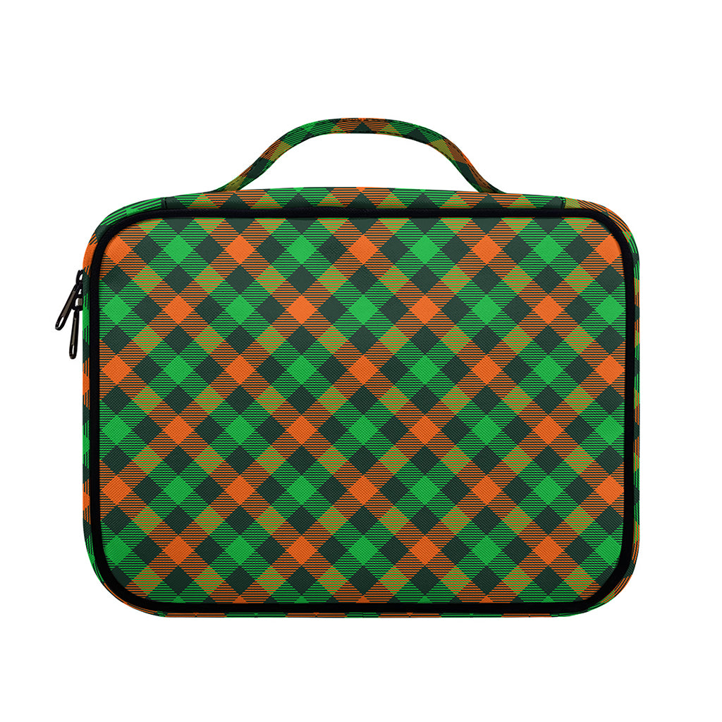 Irish Saint Patrick's Day Plaid Print Briefcase Bible Bag