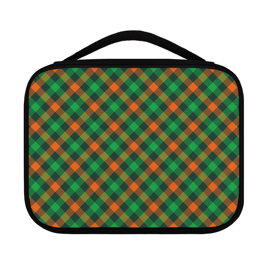 Irish Saint Patrick's Day Plaid Print Classic Bible Case