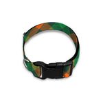 Irish Saint Patrick's Day Plaid Print Dog Collar