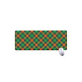 Irish Saint Patrick's Day Plaid Print Extended Mouse Pad