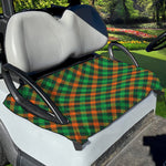 Irish Saint Patrick's Day Plaid Print Golf Cart Seat Cover