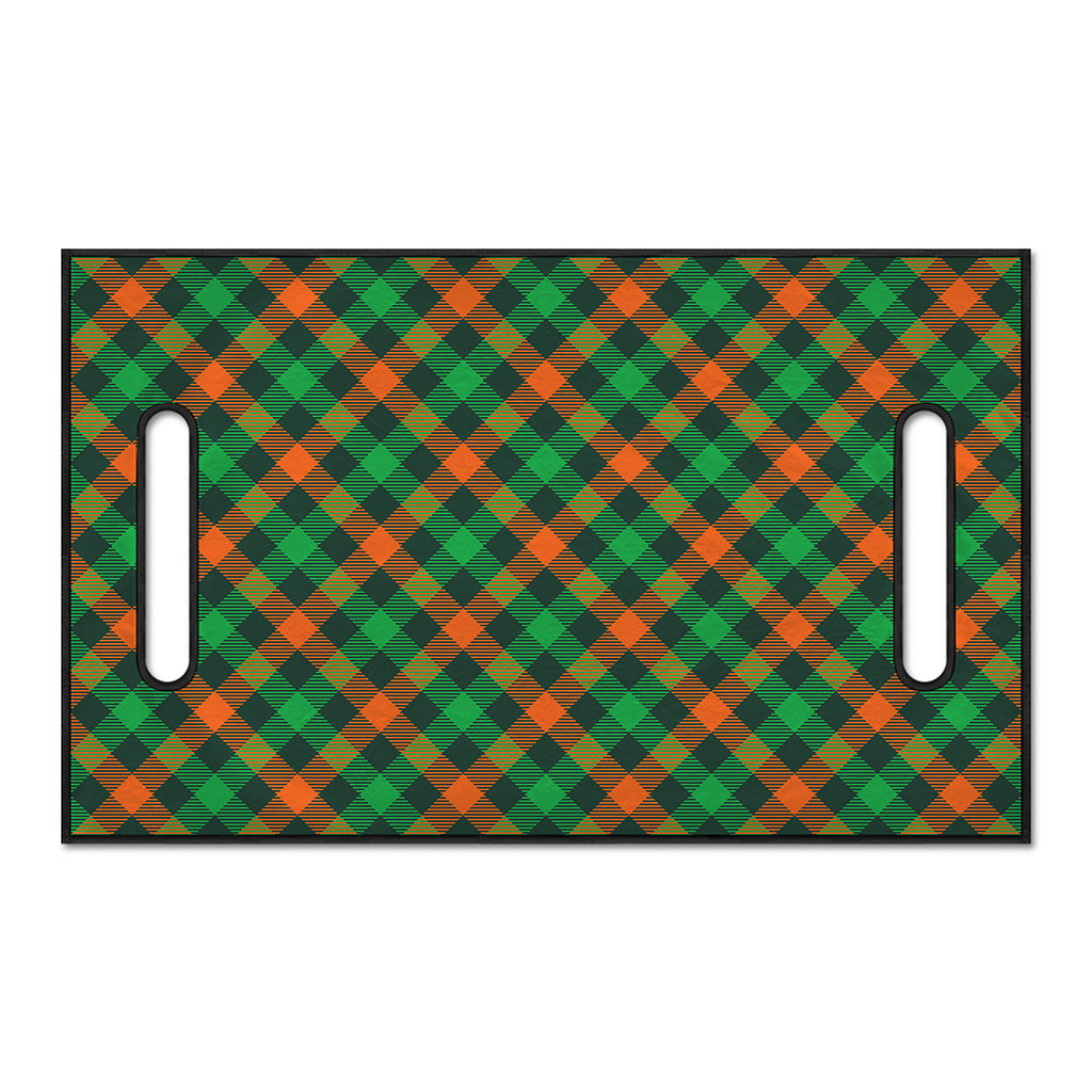 Irish Saint Patrick's Day Plaid Print Golf Cart Seat Cover
