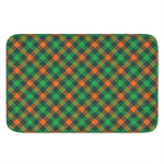 Irish Saint Patrick's Day Plaid Print Indoor Door Mat