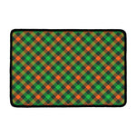 Irish Saint Patrick's Day Plaid Print Kitchen Mat