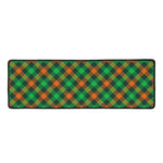 Irish Saint Patrick's Day Plaid Print Long Kitchen Mat
