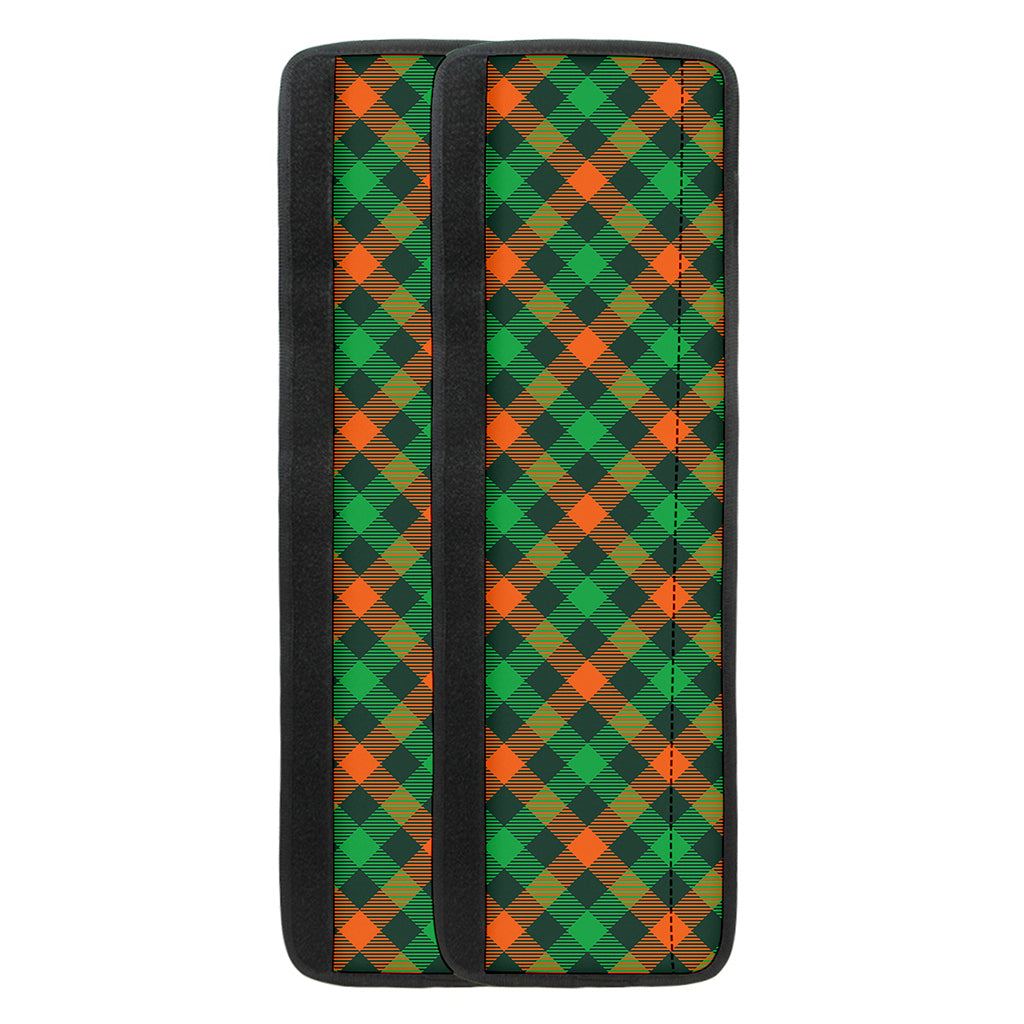 Irish Saint Patrick's Day Plaid Print Refrigerator Handle Covers