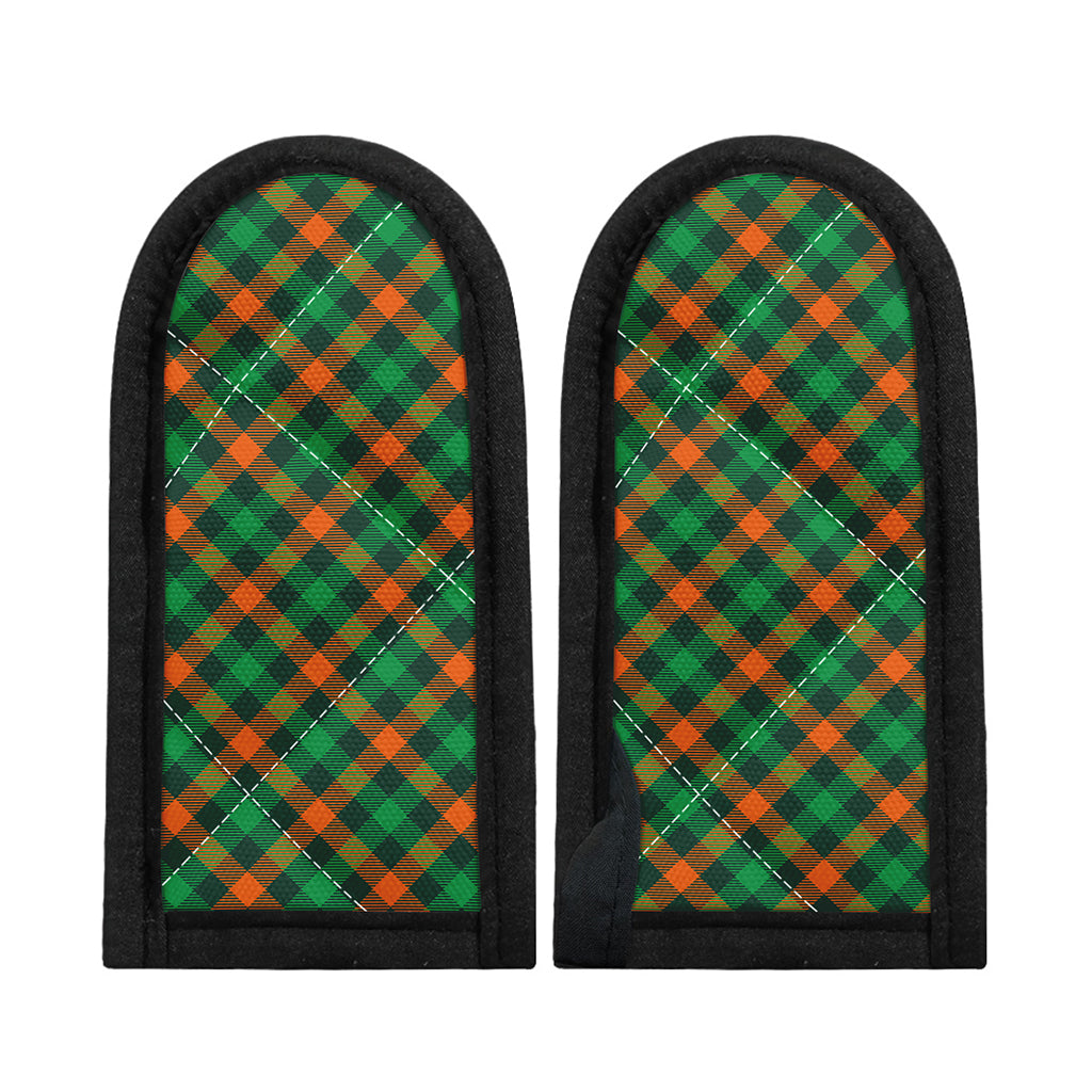 Irish Saint Patrick's Day Plaid Print Skillet Handle Cover