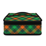 Irish Saint Patrick's Day Plaid Print Small Lunch Bag
