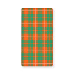 Irish Saint Patrick's Day Tartan Print Baby Crib Sheet