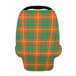 Irish Saint Patrick's Day Tartan Print Baby Seat Cover
