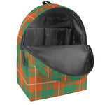 Irish Saint Patrick's Day Tartan Print Backpack