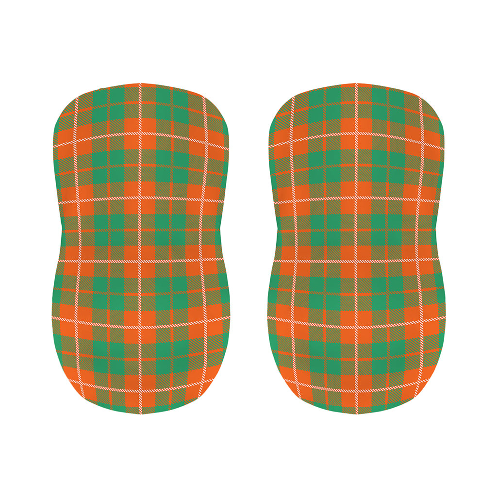 Irish Saint Patrick's Day Tartan Print Bar Stool Covers