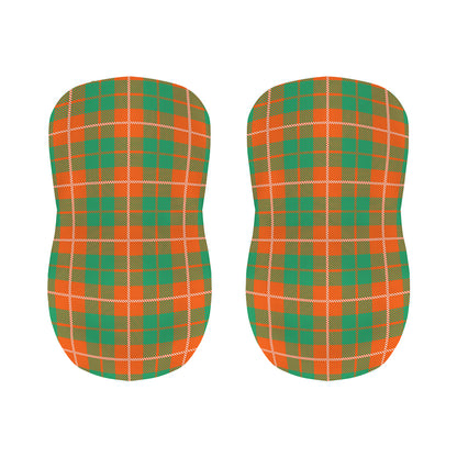 Irish Saint Patrick's Day Tartan Print Bar Stool Covers