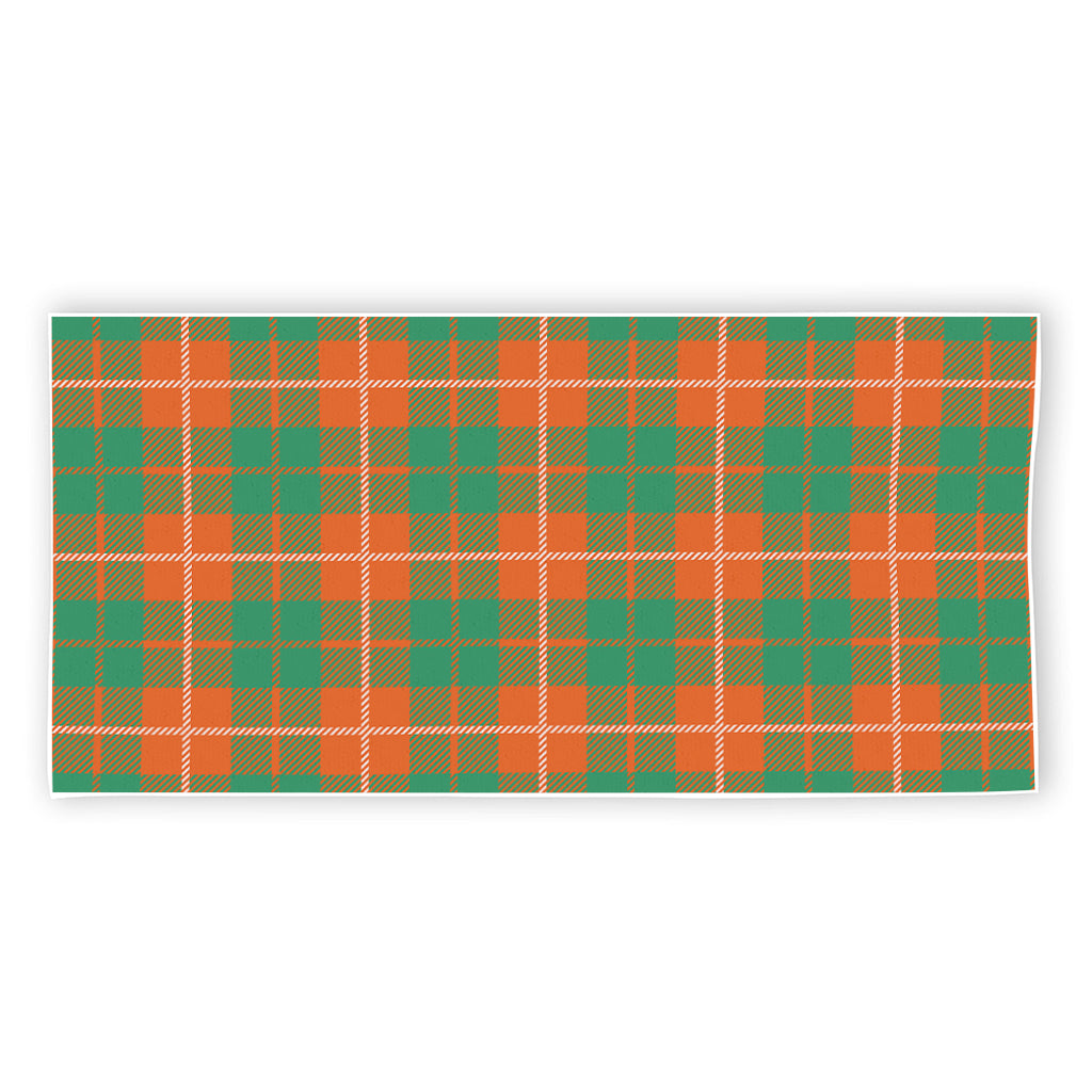 Irish Saint Patrick's Day Tartan Print Beach Towel