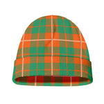 Irish Saint Patrick's Day Tartan Print Beanie