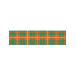 Irish Saint Patrick's Day Tartan Print Bed Runner