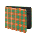 Irish Saint Patrick's Day Tartan Print Bifold Wallet