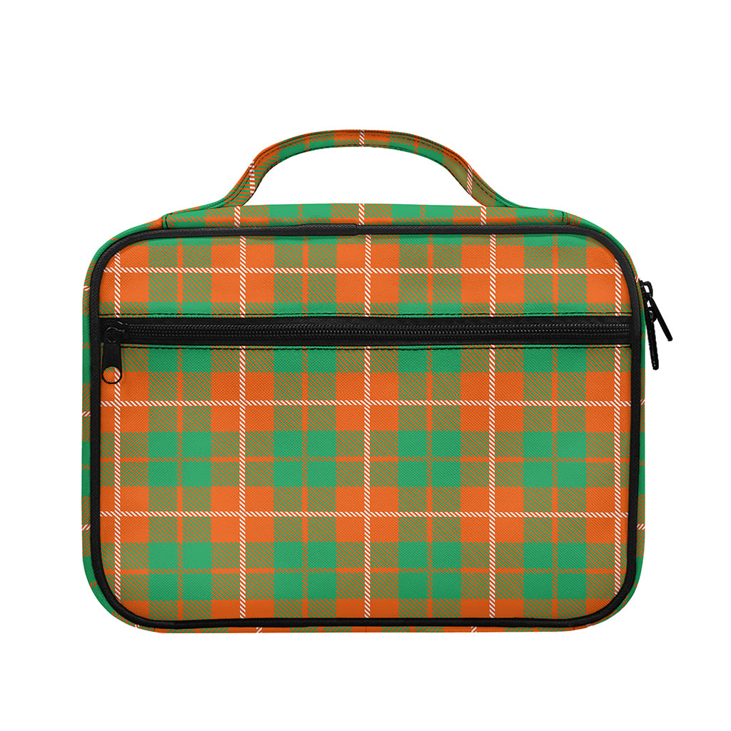 Irish Saint Patrick's Day Tartan Print Briefcase Bible Bag