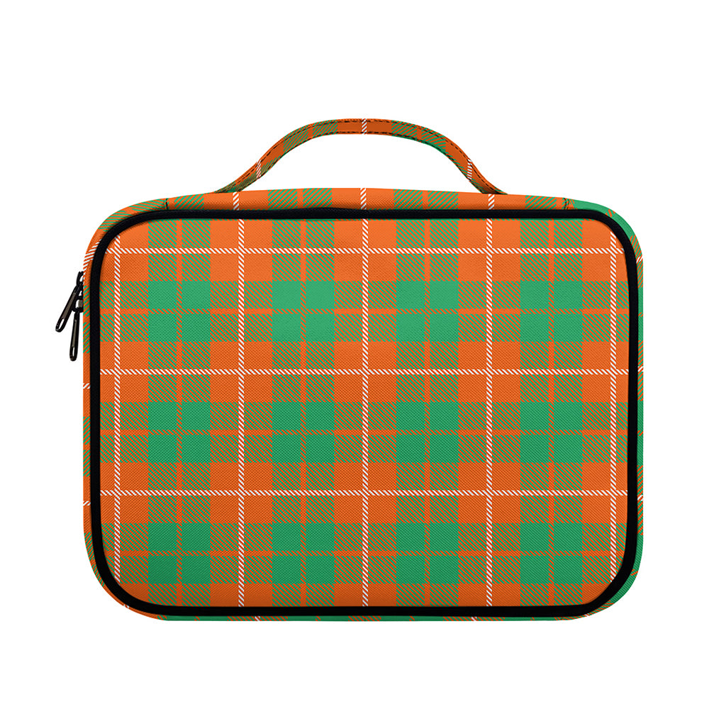 Irish Saint Patrick's Day Tartan Print Briefcase Bible Bag