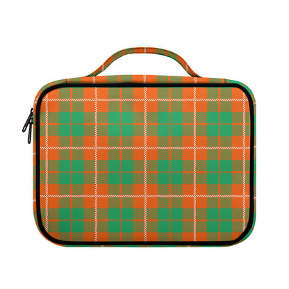 Irish Saint Patrick's Day Tartan Print Briefcase Bible Bag