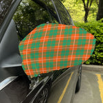Irish Saint Patrick's Day Tartan Print Car Side Mirror Covers