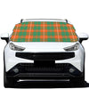 Irish Saint Patrick's Day Tartan Print Car Windshield Snow Cover