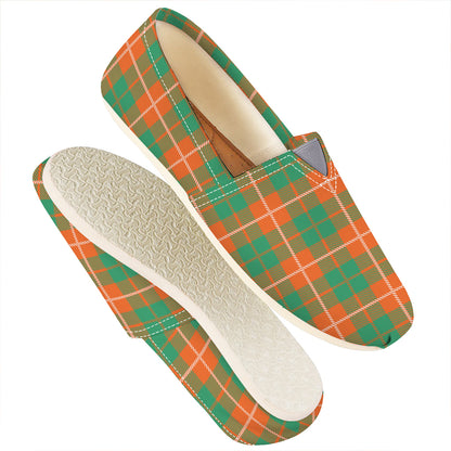 Irish Saint Patrick's Day Tartan Print Casual Shoes
