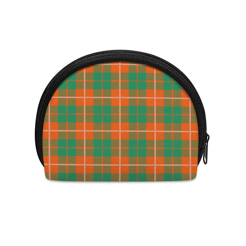 Irish Saint Patrick's Day Tartan Print Coin Purse