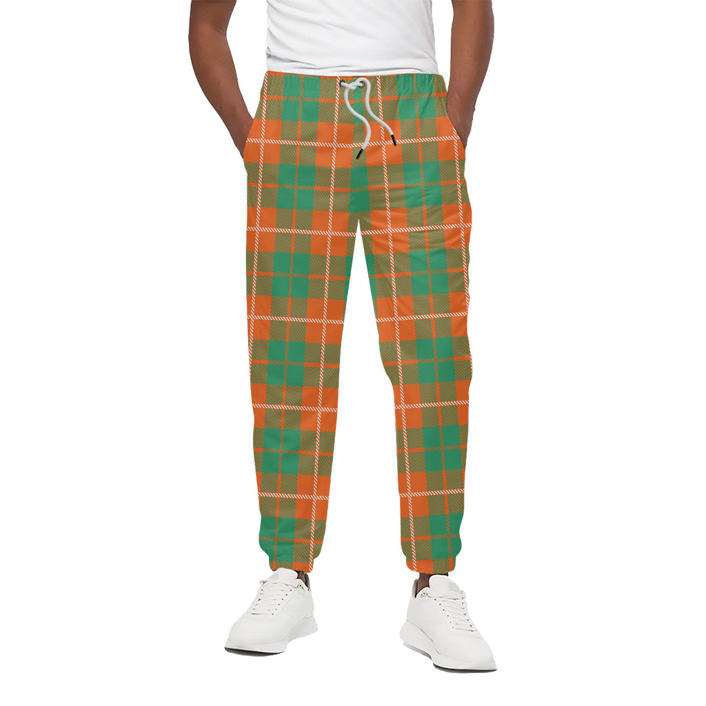 Irish Saint Patrick's Day Tartan Print Cotton Pants