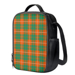 Irish Saint Patrick's Day Tartan Print Crossbody Lunch Bag