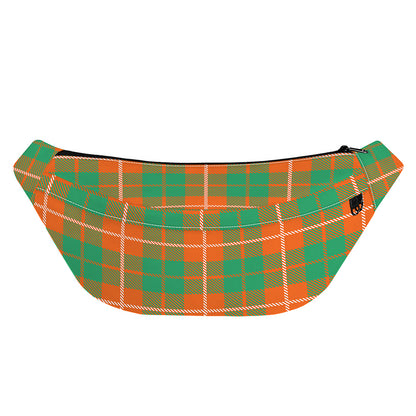 Irish Saint Patrick's Day Tartan Print Fanny Pack