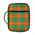 Irish Saint Patrick's Day Tartan Print Front Pocket Bible Bag