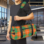 Irish Saint Patrick's Day Tartan Print Gym Bag