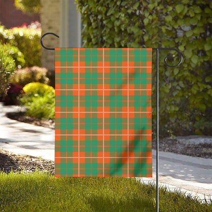 Irish Saint Patrick's Day Tartan Print House Flag