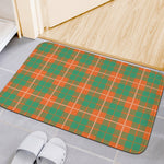 Irish Saint Patrick's Day Tartan Print Indoor Door Mat