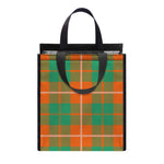 Irish Saint Patrick's Day Tartan Print Insulated Lunch Tote