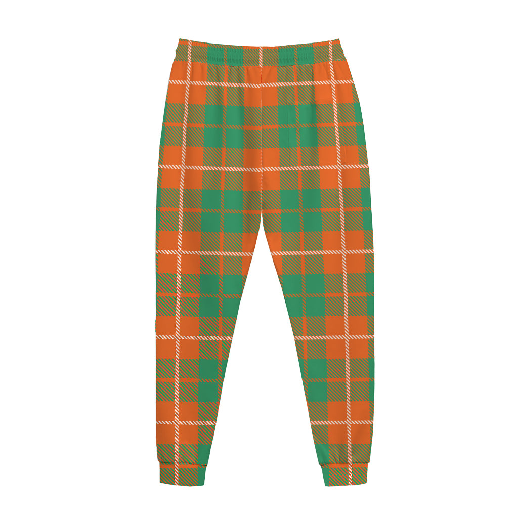 Irish Saint Patrick's Day Tartan Print Jogger Pants
