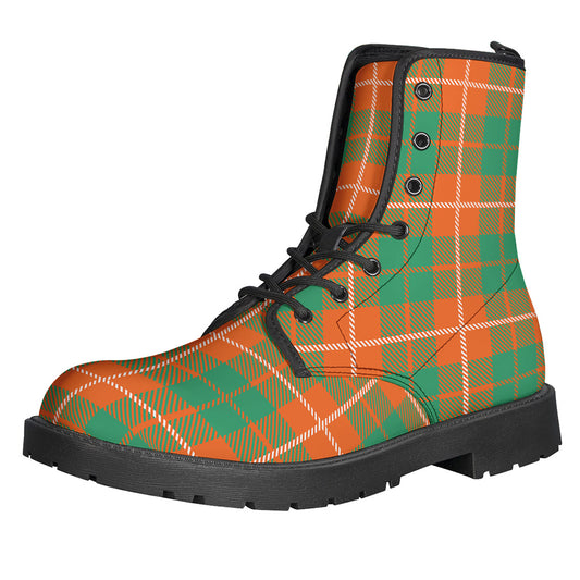 Irish Saint Patrick's Day Tartan Print Backpack