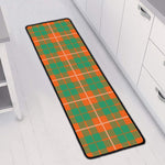 Irish Saint Patrick's Day Tartan Print Long Kitchen Mat