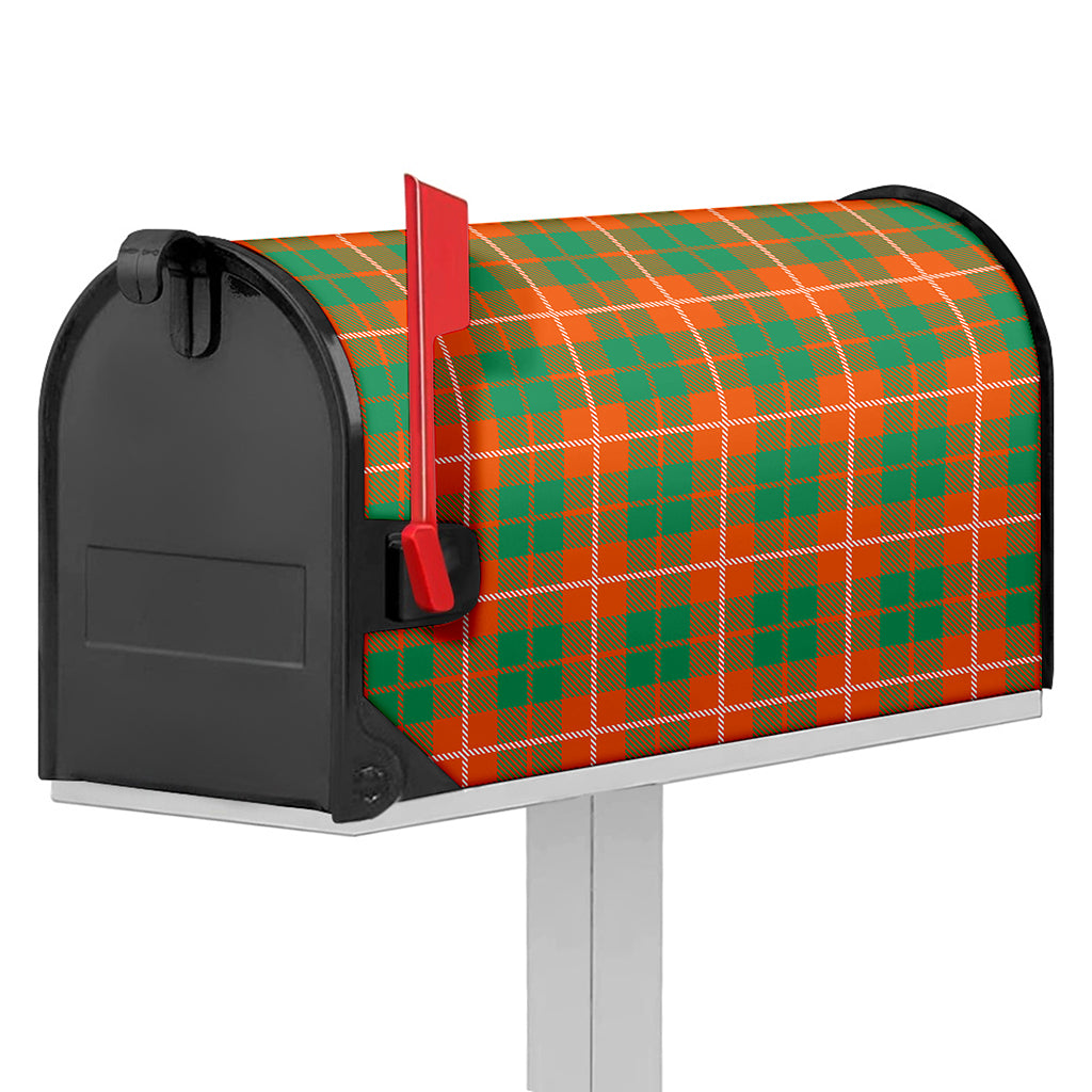 Irish Saint Patrick's Day Tartan Print Mailbox Cover